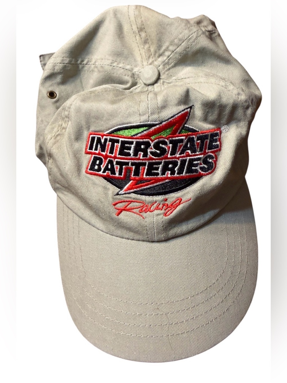 Interstate Batteries Racing Logo Baseball Cap. #18 Busch, LaBonte Gibbs racing